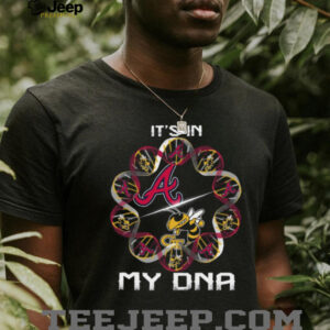 It’s In My DNA Atlanta Braves & Georgia Tech Yellow Jackets T Shirt It’s In My DNA Atlanta Braves & Georgia Tech Yellow Jackets T Shirt