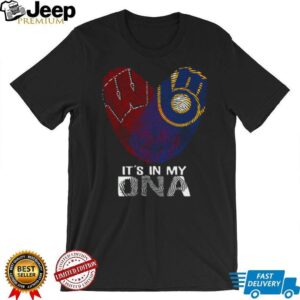 It's In My DNA Fingerprint Heart T Shirt