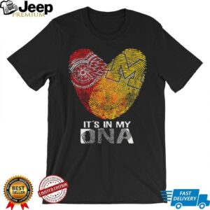 It's In My DNA Heritage Heart Fingerprint Shirt