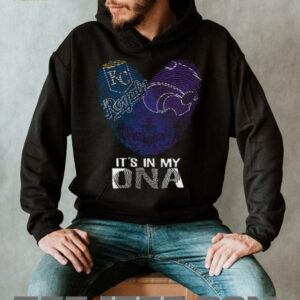 It's in My DNA KC Royals & K State Wildcats Fan T Shirt