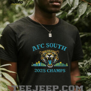 Jacksonville Jaguars 2025 AFC South Champs Playoffs Jaguars shirt