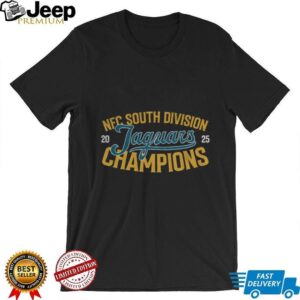 Jacksonville Jaguars NFC South Division Champions 2025 shirt Jacksonville Jaguars NFC South Division Champions 2025 shirt