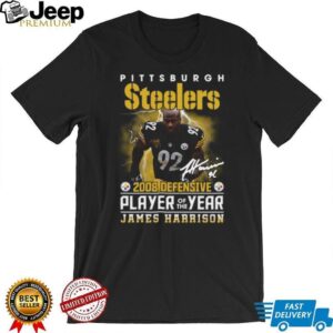 James Harrison Pittsburgh Steelers 2008 Defensive Player of the Year T Shirt