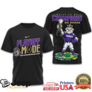 James Madison University College Football Playoff Apparel Tee