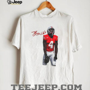 Jeremiah Smith shout loudly Ohio State Buckeyes Football NFL 2025 signature shirt