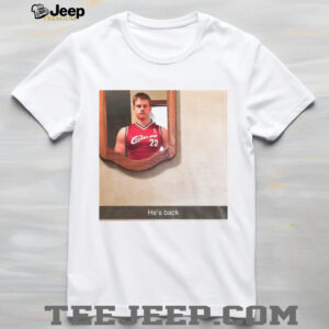 Joe Burrow 23 Cleveland he’s back shirt Joe Burrow 23 Cleveland he’s back shirt