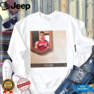 Joe Burrow 23 Cleveland he’s back shirt