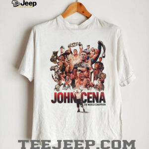 John Cena WrestleMania 17th Championship World Champion shirt John Cena WrestleMania 17th Championship World Champion shirt