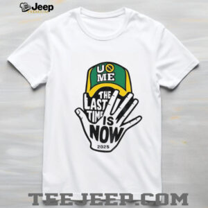 John Cena the last time is now 2025 UOME shirt
