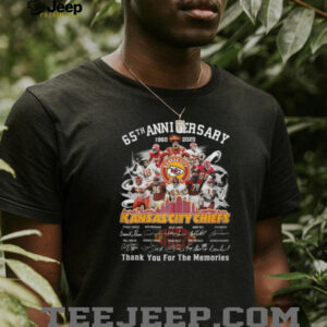 Kansas City Chiefs 65th Anniversary T Shirt (1960 2025)