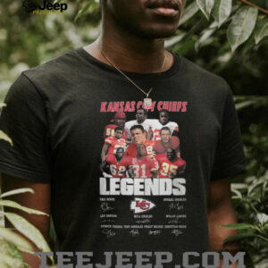 Kansas City Chiefs All Time Greats Legends T Shirt