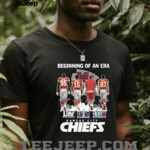Kansas City Chiefs Beginning of an Era Super Bowl Champions T Shirt Kansas City Chiefs Beginning of an Era Super Bowl Champions T Shirt