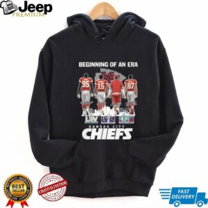 Kansas City Chiefs Beginning of an Era Super Bowl Champions T Shirt