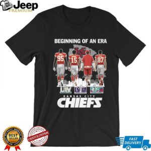 Kansas City Chiefs Beginning of an Era Super Bowl Champions T Shirt