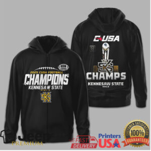 Kennesaw State Owls C USA Champs 2025 Shirt