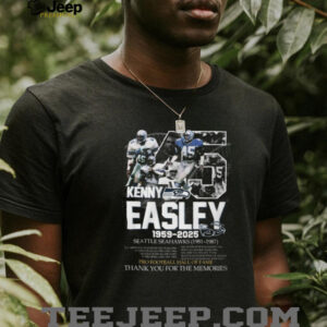 Kenny Easley Seattle Seahawks NFL Legend Tribute T Shirt