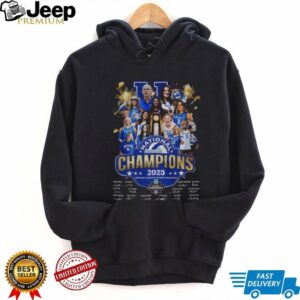 Kentucky Wildcats Women’s Volleyball 2025 National Champions signatures shirt
