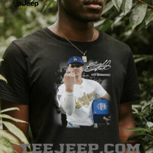 Kiké Hernandez We Don't Give A Fck Dodgers Championship T Shirt