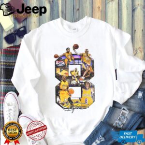 Kobe #8 & #24 Career Collage Tee