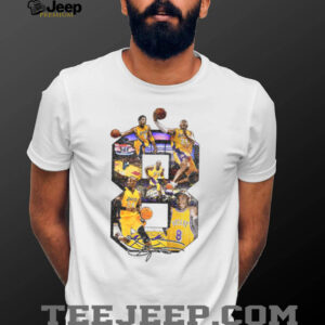 Kobe #8 & #24 Career Collage Tee