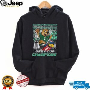 Saskatchewan Roughriders 2025 Grey Cup Champions T Shirt