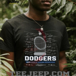 LA Dodgers Fanatics 2025 World Series Champions, LA Dodgers Champions 2025 T shirt