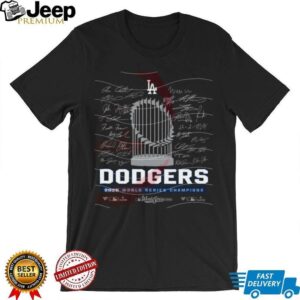 LA Dodgers Fanatics 2025 World Series Champions, LA Dodgers Champions 2025 T shirt