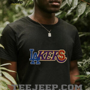LA Dodgers Lakers USC Logo Shirt LA Dodgers Lakers USC Logo Shirt