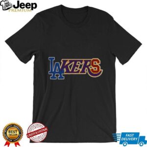 LA Dodgers Lakers USC Logo Shirt