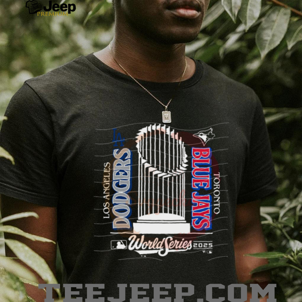 LA Dodgers Vs Toronto Blue Jays T shirt, World Series 2025 Changeup Trophy Matchup LA Dodgers Vs Toronto Blue Jays T shirt, World Series 2025 Changeup Trophy Matchup