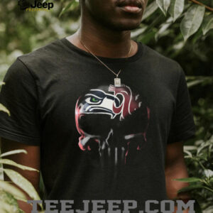 Seattle Seahawks Punisher Skull T Shirt