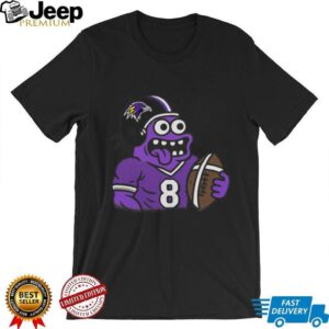 Lamar Jackson Baltimore Ravens Homage Unisex Caricature Graphic T Shirt Lamar Jackson Baltimore Ravens Homage Unisex Caricature Graphic T Shirt