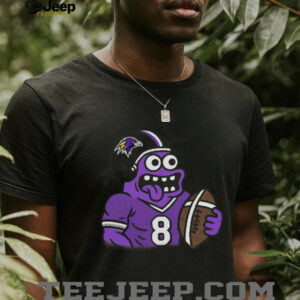 Lamar Jackson Baltimore Ravens Homage Unisex Caricature Graphic T Shirt