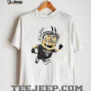 Las Vegas Raiders Minion Disney Football Sports T shirt Las Vegas Raiders Minion Disney Football Sports T shirt
