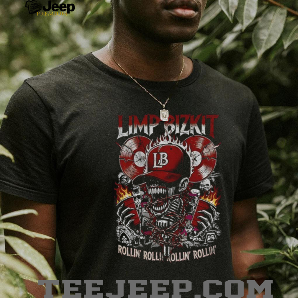 Limp Bizkit Skull Graphic rollin’ rollin’ shirt Limp Bizkit Skull Graphic rollin’ rollin’ shirt