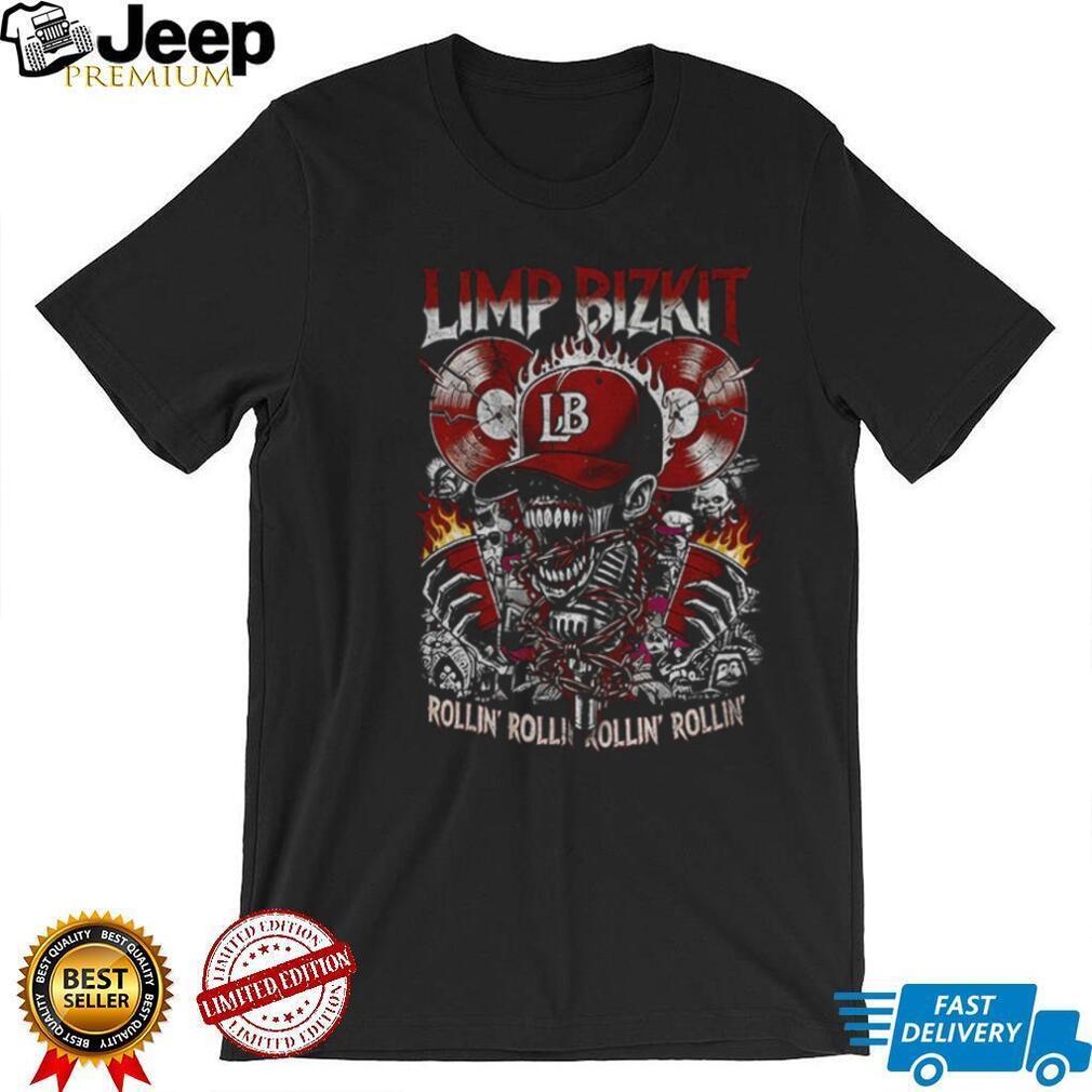 Limp Bizkit Skull Graphic rollin’ rollin’ shirt Limp Bizkit Skull Graphic rollin’ rollin’ shirt
