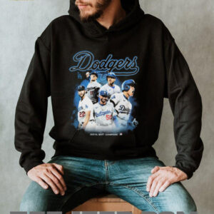 Los Angeles Dodgers 2025 NL West Champions Vintage T Shirt