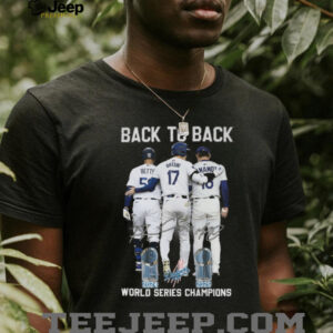 Los Angeles Dodgers Back to Back 2024 2025 World Series Champions Shirt Los Angeles Dodgers Back to Back 2024 2025 World Series Champions Shirt
