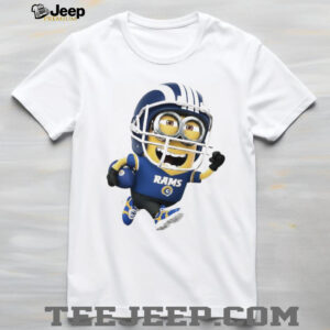 Los Angeles Rams Minion Disney Football T Shirt