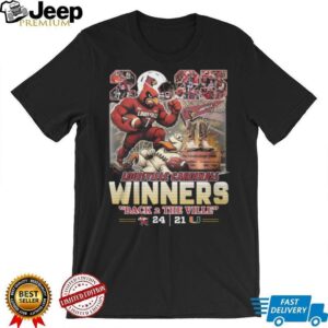 Louisville Cardinals 2025 Back 2 The Ville Winners T Shirt