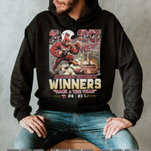 Louisville Cardinals 2025 Back 2 The Ville Winners T Shirt