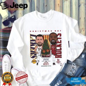 Luka Doncic Los Angeles Lakers vs Kevin Durant Houston Rocket Basketball Christmas Day shirt Luka Doncic Los Angeles Lakers vs Kevin Durant Houston Rocket Basketball Christmas Day shirt