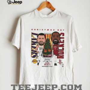 Luka Doncic Los Angeles Lakers vs Kevin Durant Houston Rocket Basketball Christmas Day shirt
