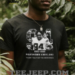 Marshawn Kneeland Thank You For The Memories Commemorative T Shirt