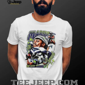 Marshawn Lynch Beast Mode Seattle Seahawks Tribute T Shirt