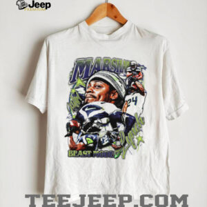 Marshawn Lynch Beast Mode Seattle Seahawks Tribute T Shirt