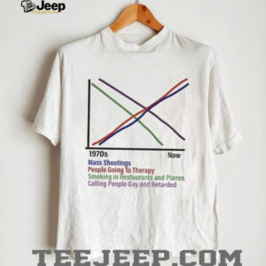 Mass shootings people going to therapy smoking in restaurants and planes 1970s now shirt Mass shootings people going to therapy smoking in restaurants and planes 1970s now shirt