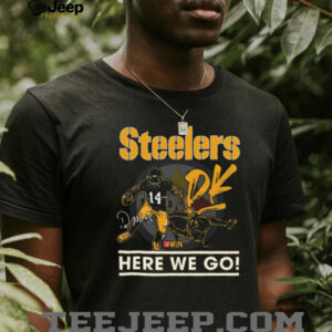 Men’s Black DK Metcalf #4 Pittsburgh Steelers Name & Number Tee Men’s Black DK Metcalf #4 Pittsburgh Steelers Name & Number Tee