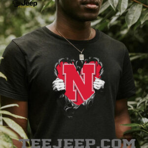 Men's Black Nebraska Huskers Primary Logo T Shirt