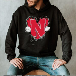 Men's Black Nebraska Huskers Primary Logo T Shirt